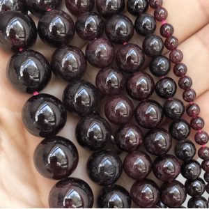 Garnet Stone Beads